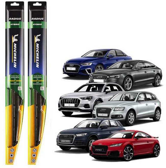 MICHELIN 米其林 Radius 混合式雨刷 兩件組, Audi