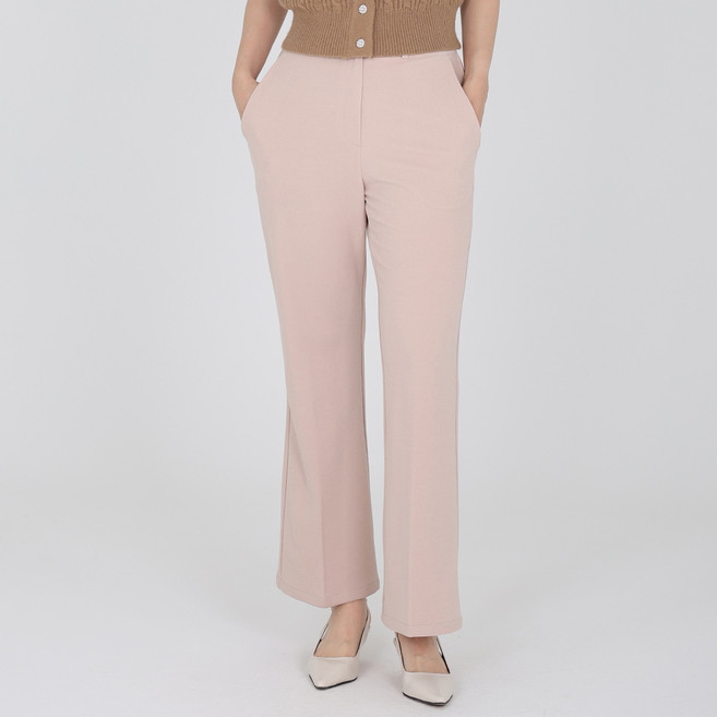 모이르벨라 여성용 토퍼 스판 히든밴딩 부츠컷 슬랙스 P24FW2-A0691