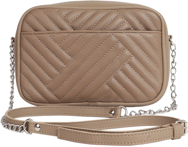 보니보따리 포켓체인엠보 퀼팅 숄더 크로스백