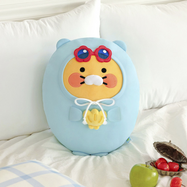 춘식이 쿨링 미니 바디필로우, 블루