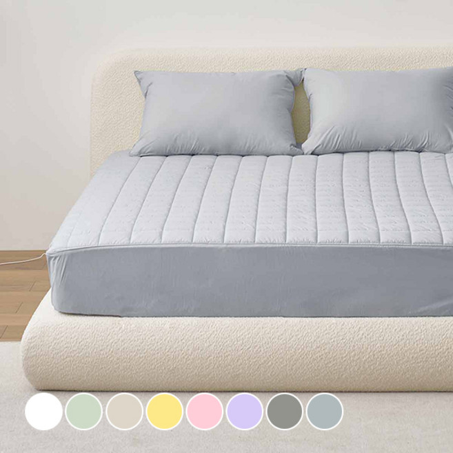 아망떼 수퍼코튼 60수 고밀도 면 누빔매트 커버