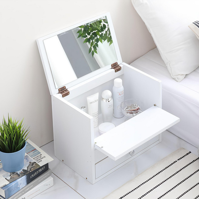 DEKKO FURNITURE 新 黛西 坐式 化妝台, 白色