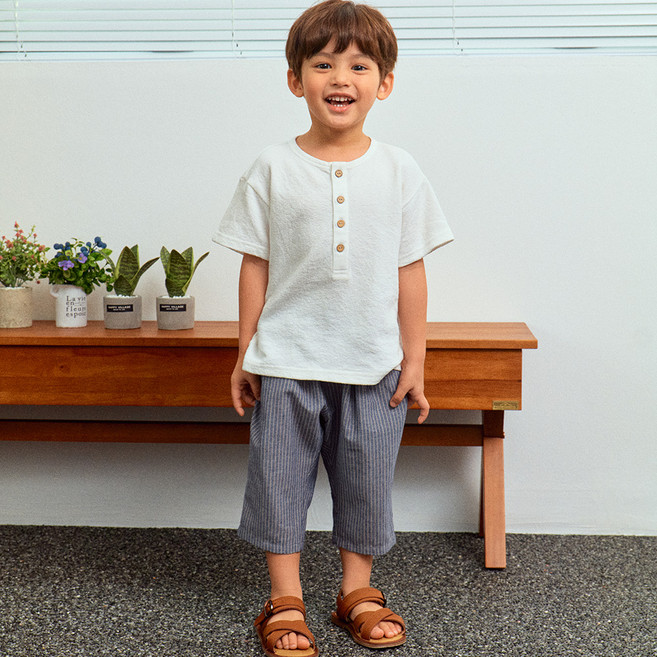 토토헤로스 플린 7부 배기 팬츠