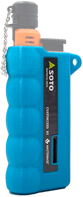 마스터베이스 ST-480 소토 슬라이드 가스토치 캔디케이스, 1개, 스카이