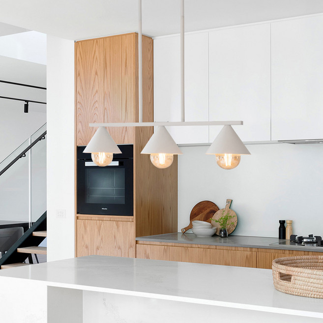 hit LIGHTING Amor 三燈吊燈 D25470WH, 白色