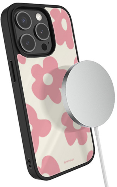 트라이코지 아르미스 스퀴시 플라워 마그네틱 글로시 케이스