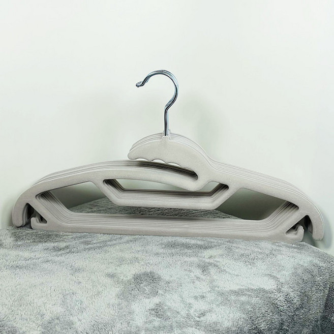 논슬립 옷걸이 Y58, 타입1, 15개입