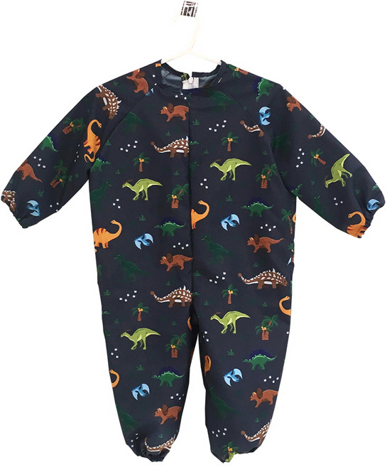 바니키즈 유아용 전신 미술가운, 공룡