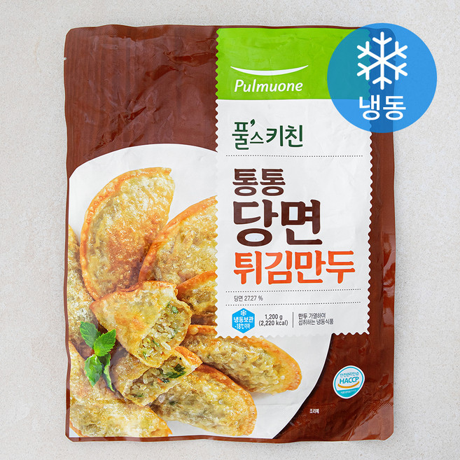 풀무원 풀스키친 통통당면 튀김만두 (냉동), 1.2kg, 1개