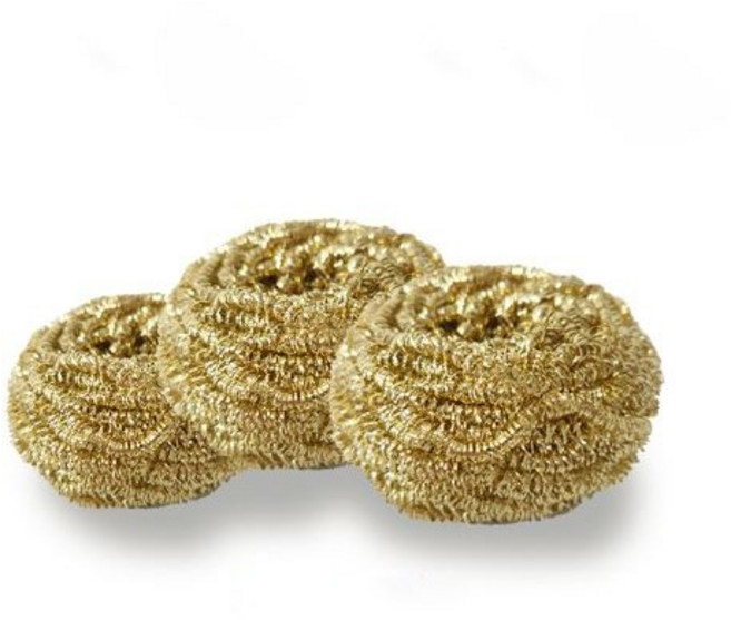 선우랜드 뽀드득 황동구리 수세미 35g, 3개입, 1개