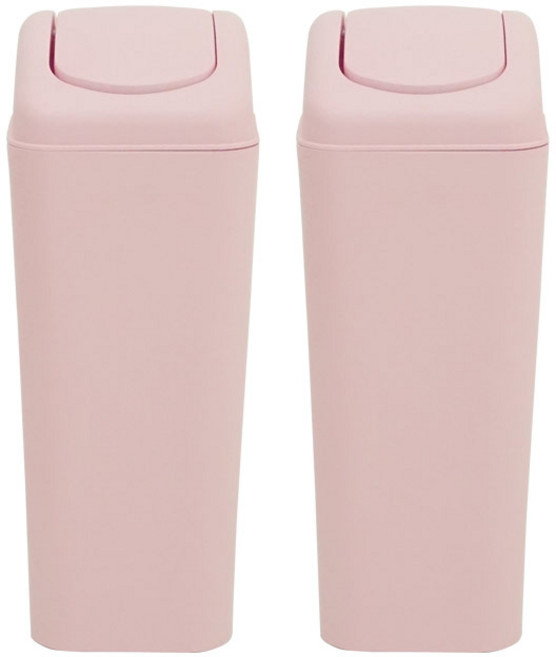 바람 앤스윙 휴지통 8L, 핑크