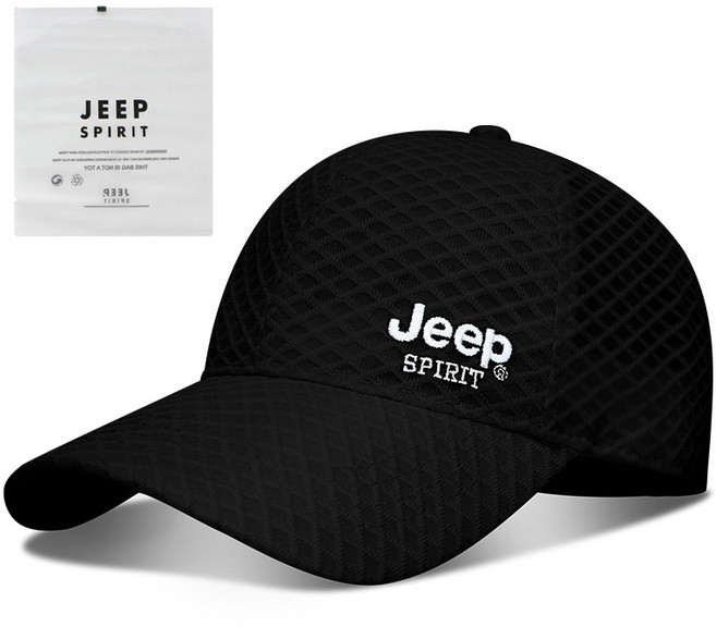 지프 JEEPSPIRIT 베이직 다이아 매쉬 볼캡 A0757 + 전용 포장팩