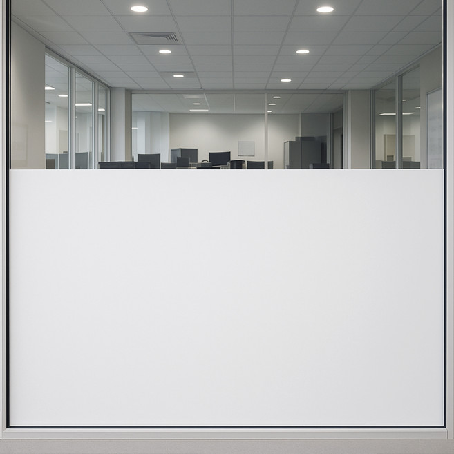 시트나라 무점착 창문 시트지, 백색화이트