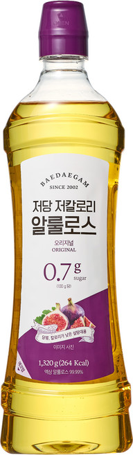배대감 저당 저칼로리 알룰로스 오리지널, 1.32kg, 1개