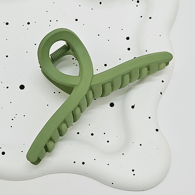 젤루나 심플 꼬임 컬러 헤어 올림머리 집게핀 LH-08