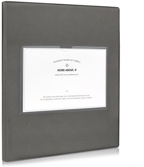 데얼스 베이직 초음파 앨범 더블, 그레이, 20매