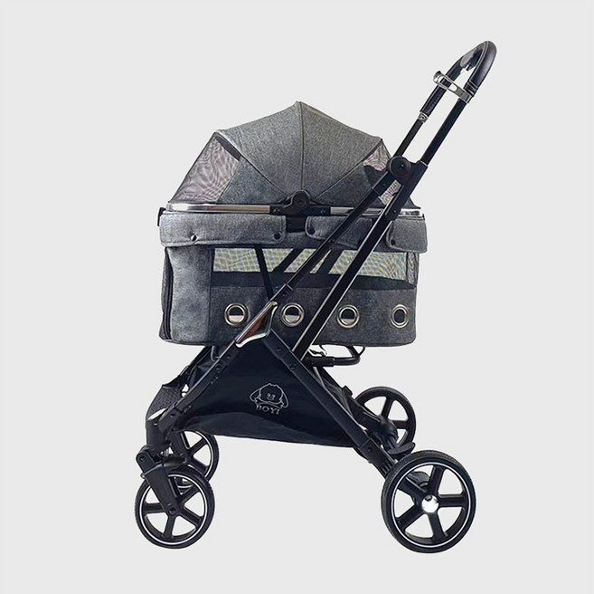 레드퍼피 스테이지 C01 유모차, 다크그레이, 1개