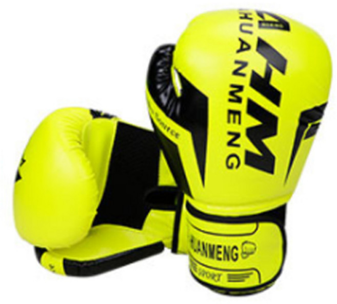 블럭마트 복싱글러브, 옐로우, 1개