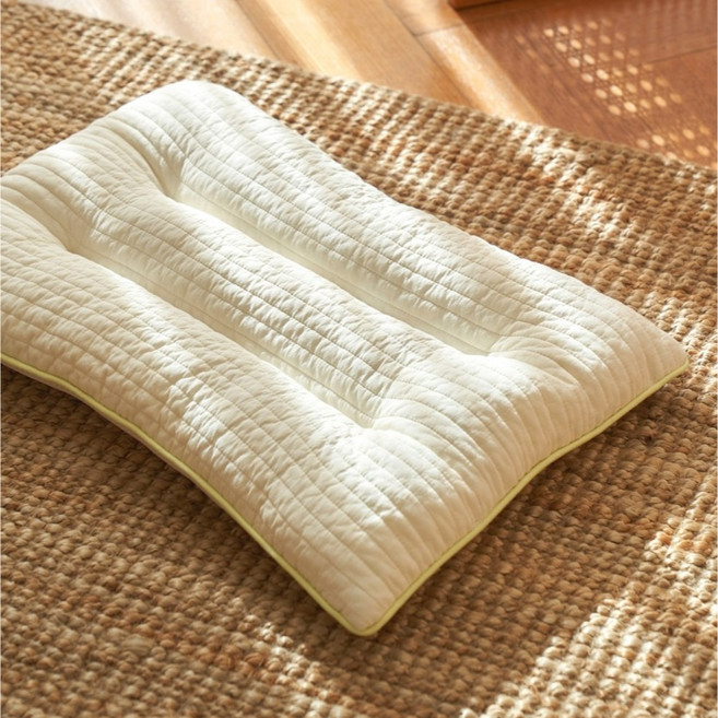 엘림코리아 빨아쓰는 낮은 쿨 리버시블베개, 1개, 레몬