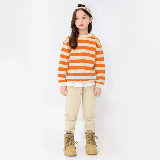 유니프랜드 아동용 데일리ST 미니쭈리 9부 상하세트