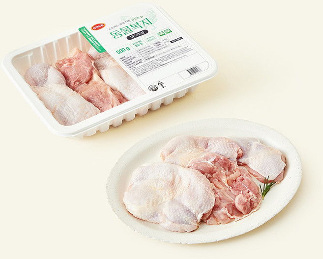 한강씨엠 동물복지 인증 닭다리살 (냉장), 500g, 1개