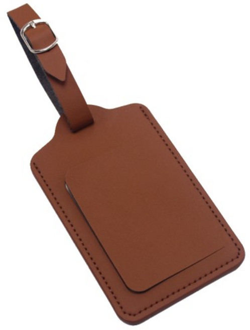 씨에스소울 PU 가죽 여행용 캐리어 네임택