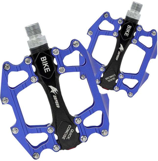 에이스피드 자전거 알루미늄 합금 페달 903 시리즈 풀세트, 블루, 1세트
