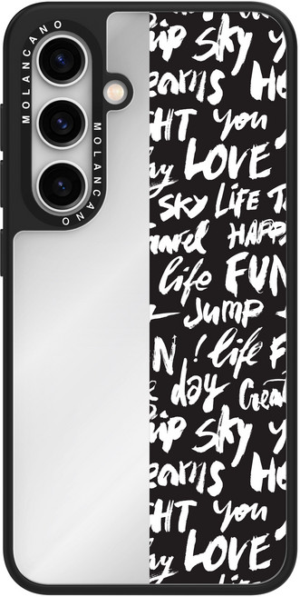 모란카노 미러 디자인 휴대폰 케이스