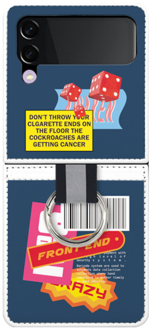 바니몽 체크유어스타일 가죽 포켓 휴대폰 케이스