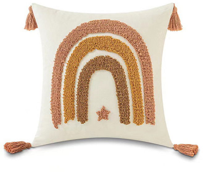 홈플로우 밝은 공간 분위기 쿠션 커버