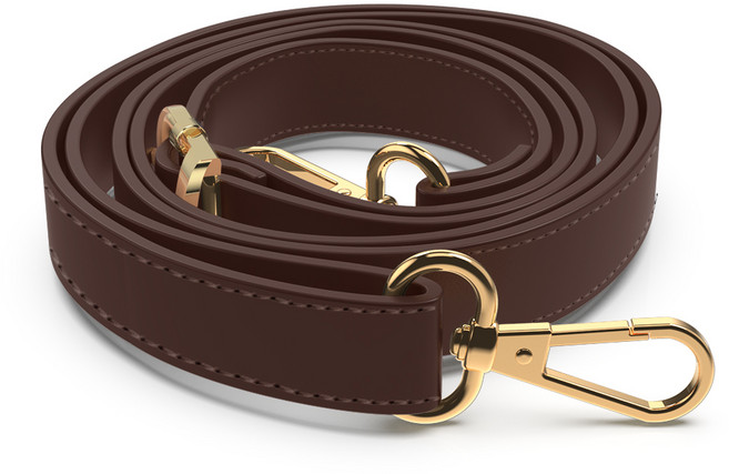 워너프 라오 롱스트랩 핸드폰 목걸이 줄 C, 다크브라운, 1개