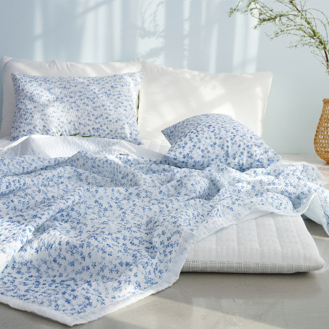 스코홈 눈꽃 냉감 시어서커 4종 세트