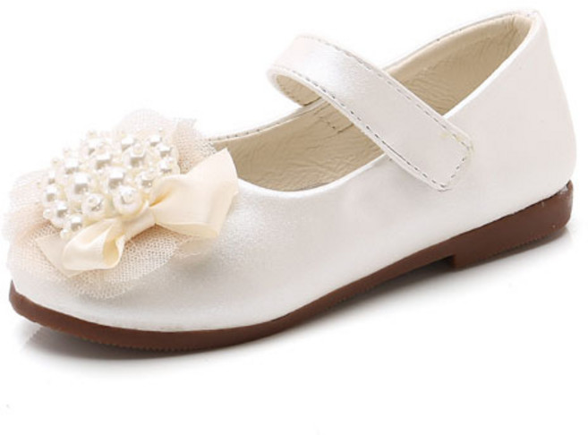 루루슈 여아용 웨딩 꽃다발 플랫구두 BB171