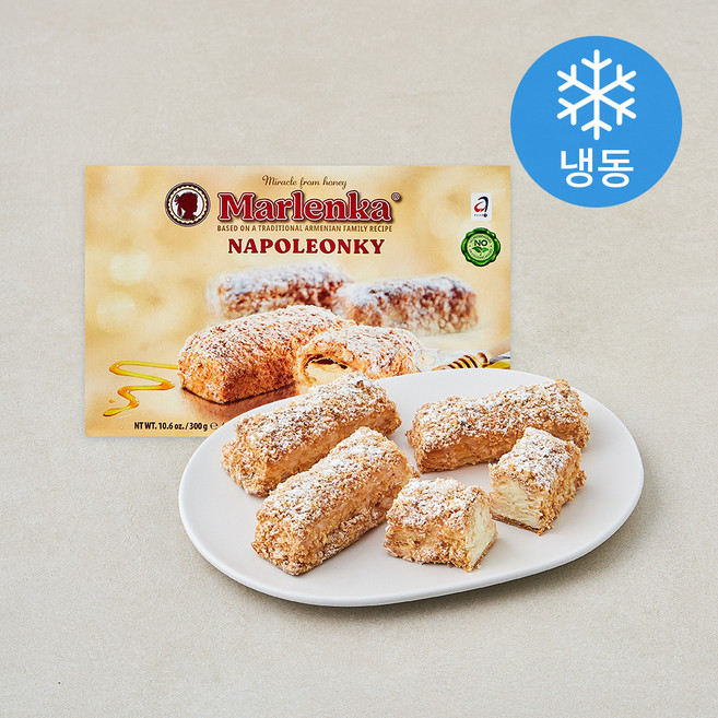 말렌카 나폴레옹 페스츄리 클래식 (냉동), 50g, 1개, 6개입