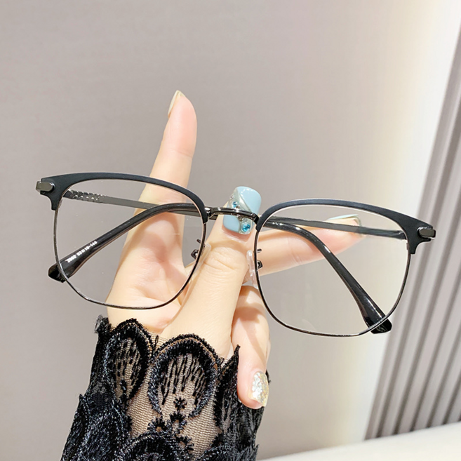 Mapssi時尚60歲50歲老花眼金屬眼鏡框眼鏡