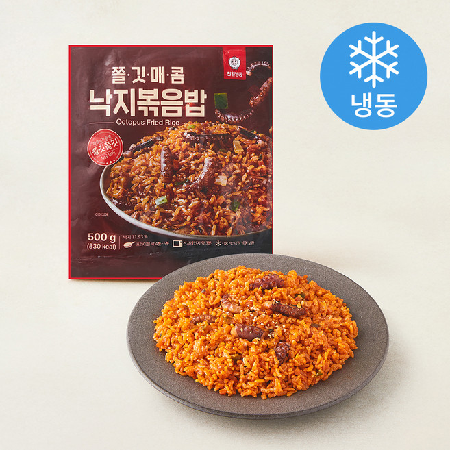 천일식품 쫄깃매콤 낙지볶음밥 2개입 (냉동), 500g, 1개