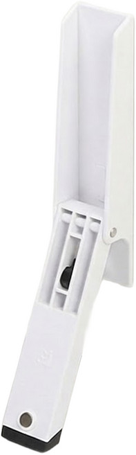철물대장 무타공 원터치 자석 초강력 말굽 원킥 도어스토퍼, 화이트, 1개