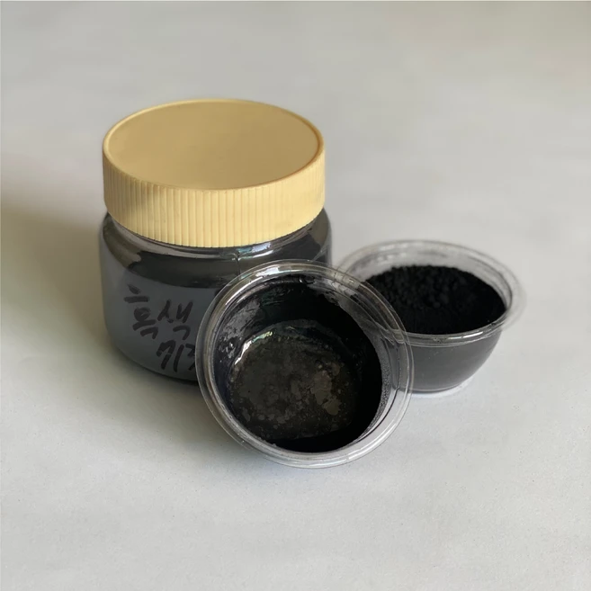 WITH블럭 산화철 안료 시멘트 색소 분말, 1개, 500g, 검정색 - 쿠팡