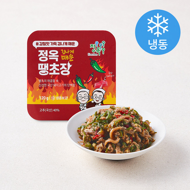 정옥 불땡초장 (냉동), 120g, 1개