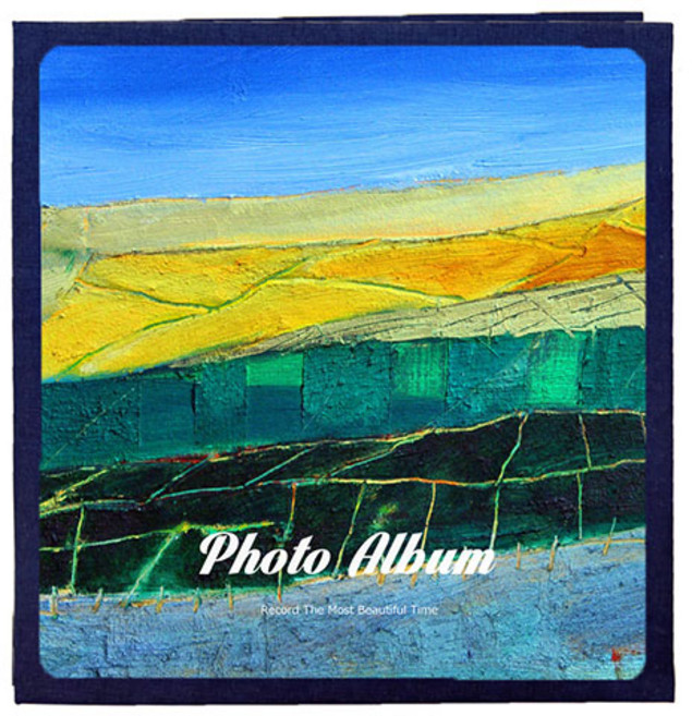 민성컴퍼니 들판 소리 성장앨범 335 x 325 x 30 mm, 언덕11(앨범), 블랙카드(속지), 20매