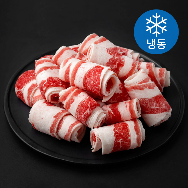 미국산 미트코리아 대패 우삼겹 (냉동), 1개, 800g