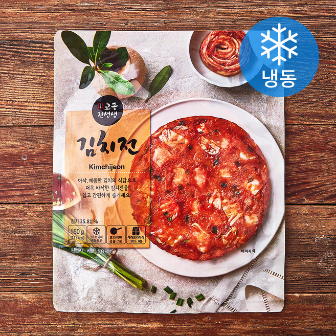 교동전선생 김치전 (냉동), 160g, 1개