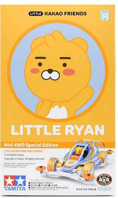 TAMIYA 田宮 Little Kakao Friends Little Ryan 迷你四驅車 特別版 92425, 混合色