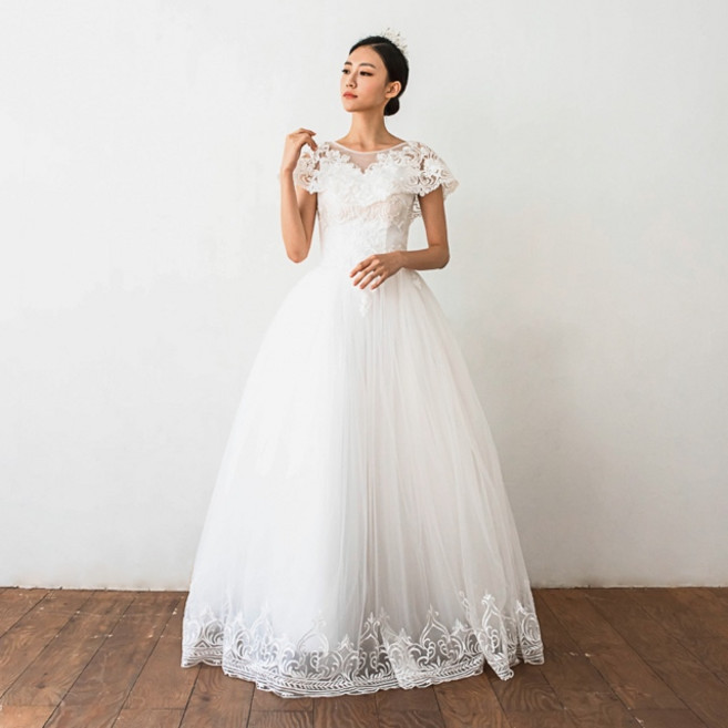 lilydress Fiancée 珠飾鐘形禮服 LDW07