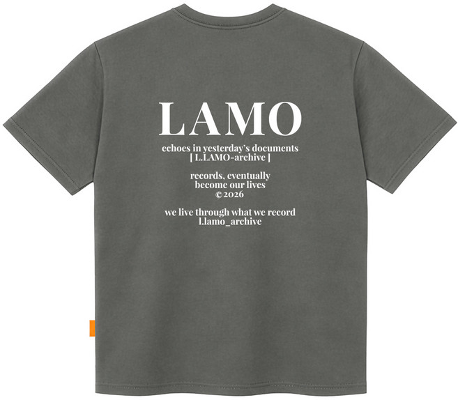 L.LAMO 男女通用 LAMO Archive 短袖T恤