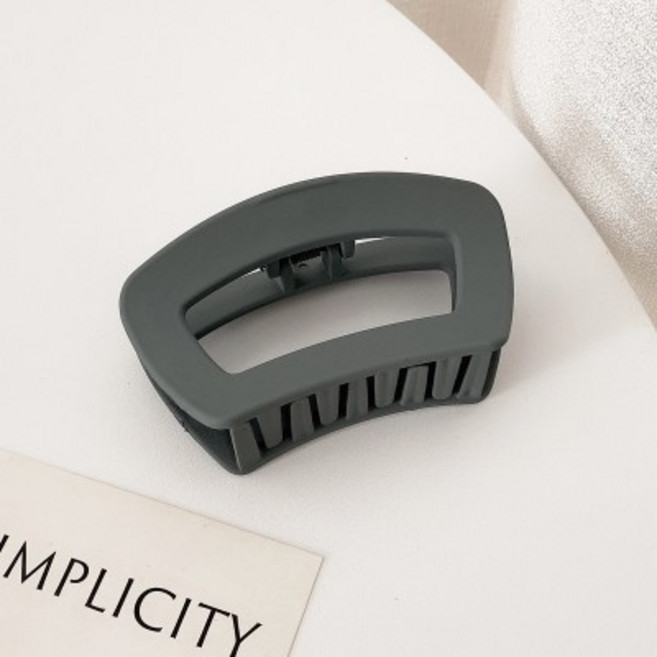 수스다 섹시한 무광 홀스퀘어 올림머리 집게핀 199