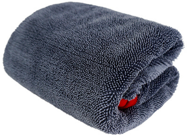 CARCOME 트위스트 드라잉 타월 중, 그레이, 1개