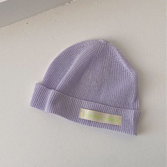 조이멀티 엠케이 라벨비비드 잔골지 비니 모자