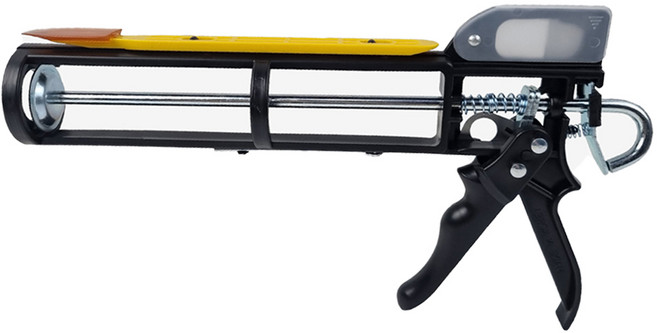 월드크린 실리콘 나이프건 + 고무헤라 세트, 1세트