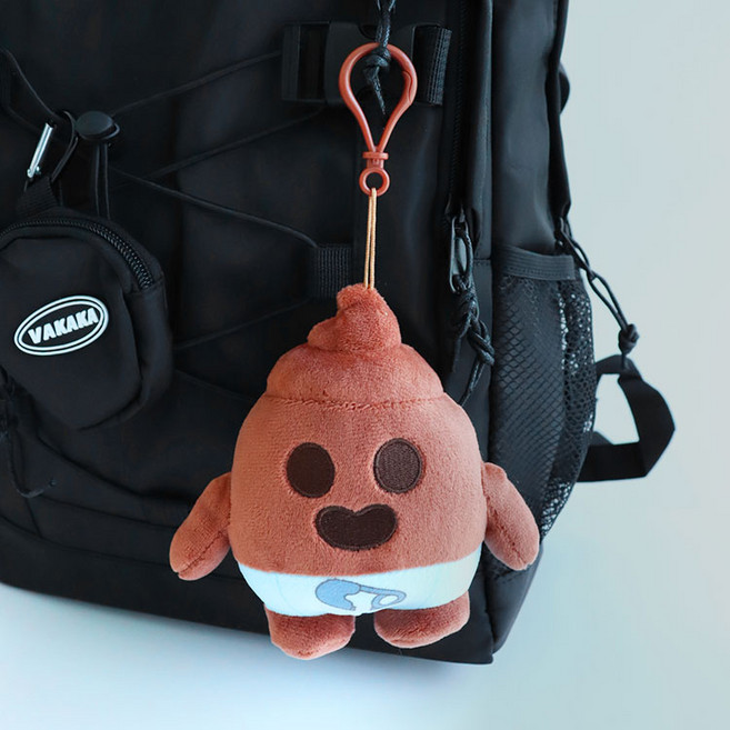 브롤스타즈 가방고리 인형 풉스파이크, 혼합색상, 1개, 13cm